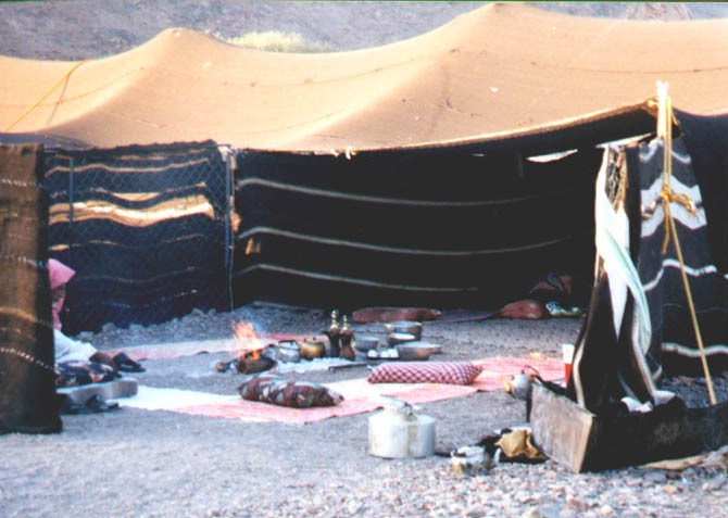 Bedouin encampment
