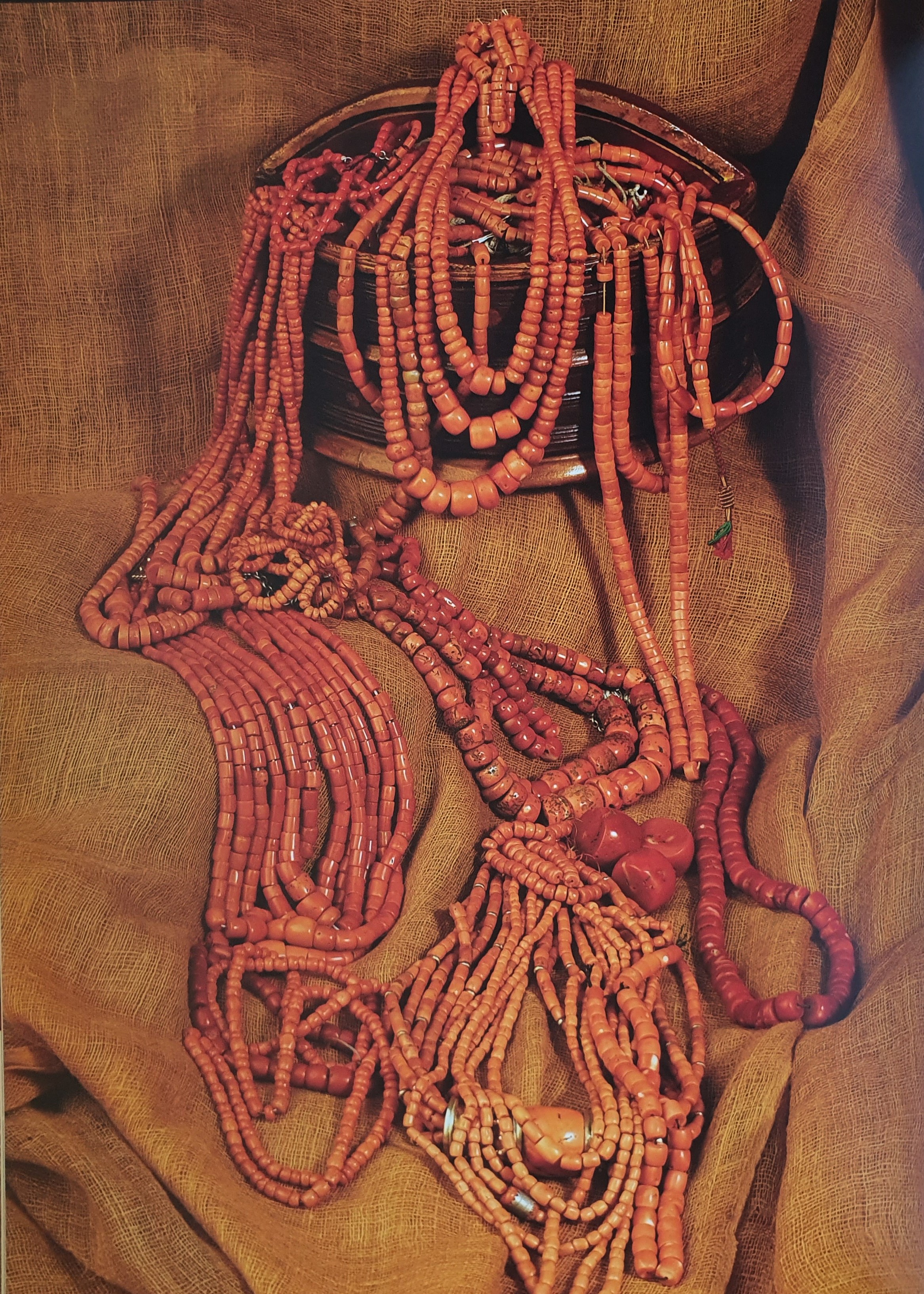 coral beads jewellery