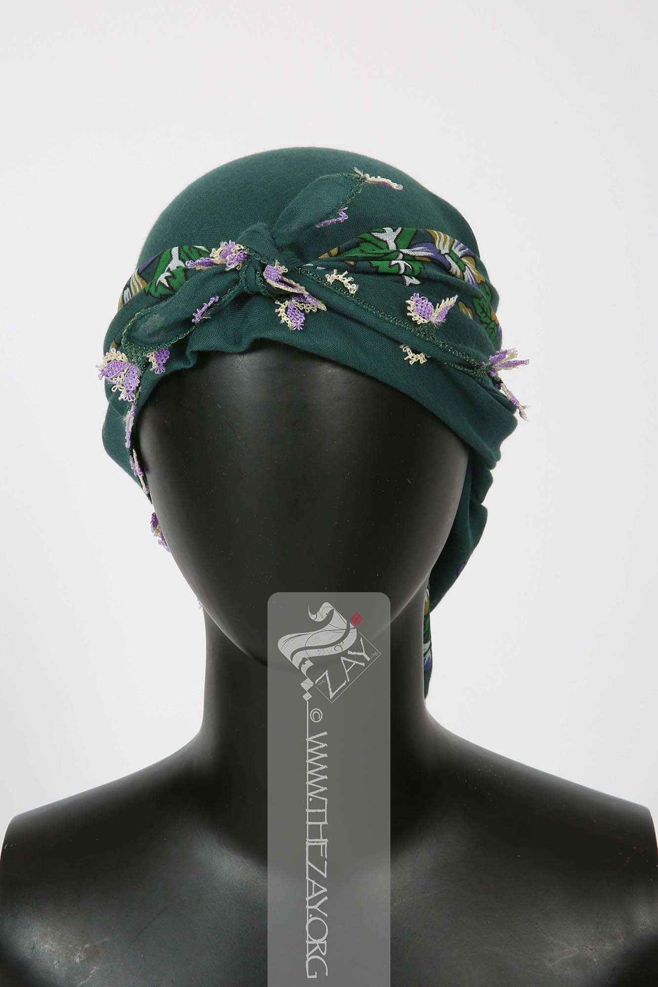 Printed And Needle Lace Embellished Scarf T rkiye The Zay Initiative Printed And Needle Lace Embellished Scarf T rkiye The Zay Initiative